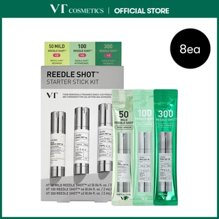 [VT] Reedle Shot Starter Stick Kit ชุดทดลอง 2ml x 8ea Reedle Shot Trial Kit [Official Flagship]