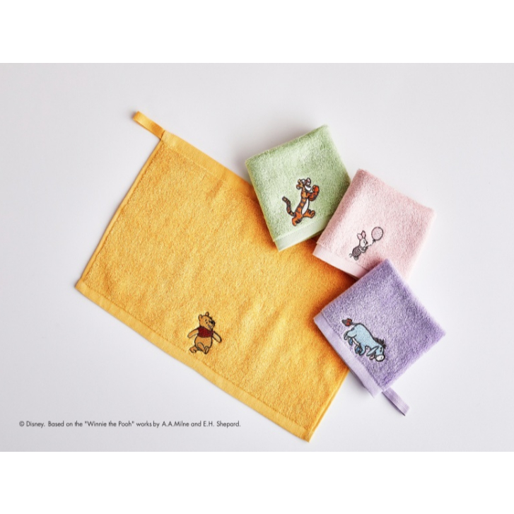 [MODERN HOUSE] Disney Winnie the Pooh Cotton Hand Towel 4P Set