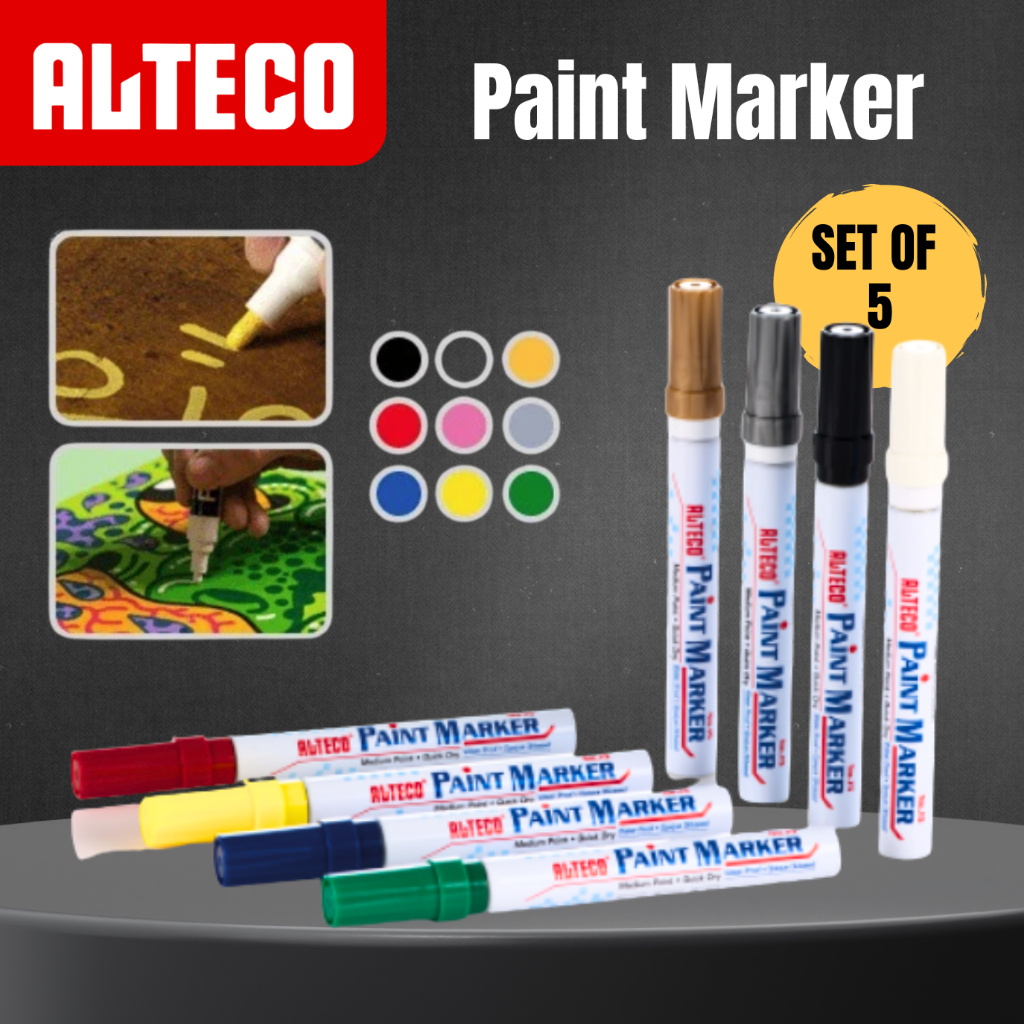 [ALTECO] PAINT MARKER - มีสีต่างๆ