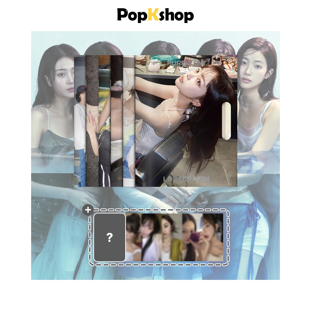 [ของแถม] LE SSERAFIM 2nd Studio Album [ PUREFLOW pt.1 ] COMPACT Ver