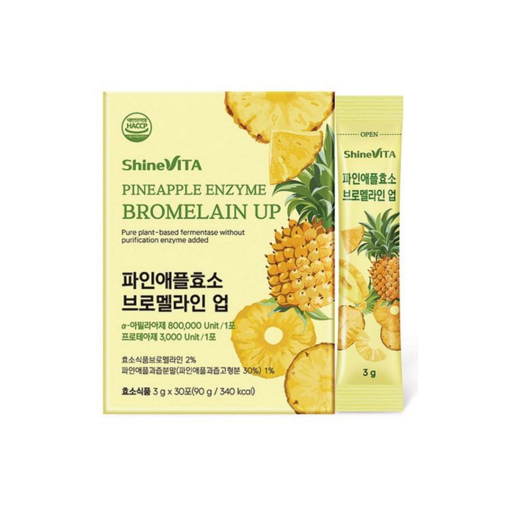 Shine vita เอนไซม์สับปะรดสูง bromelanin รองรับการย่อย 30