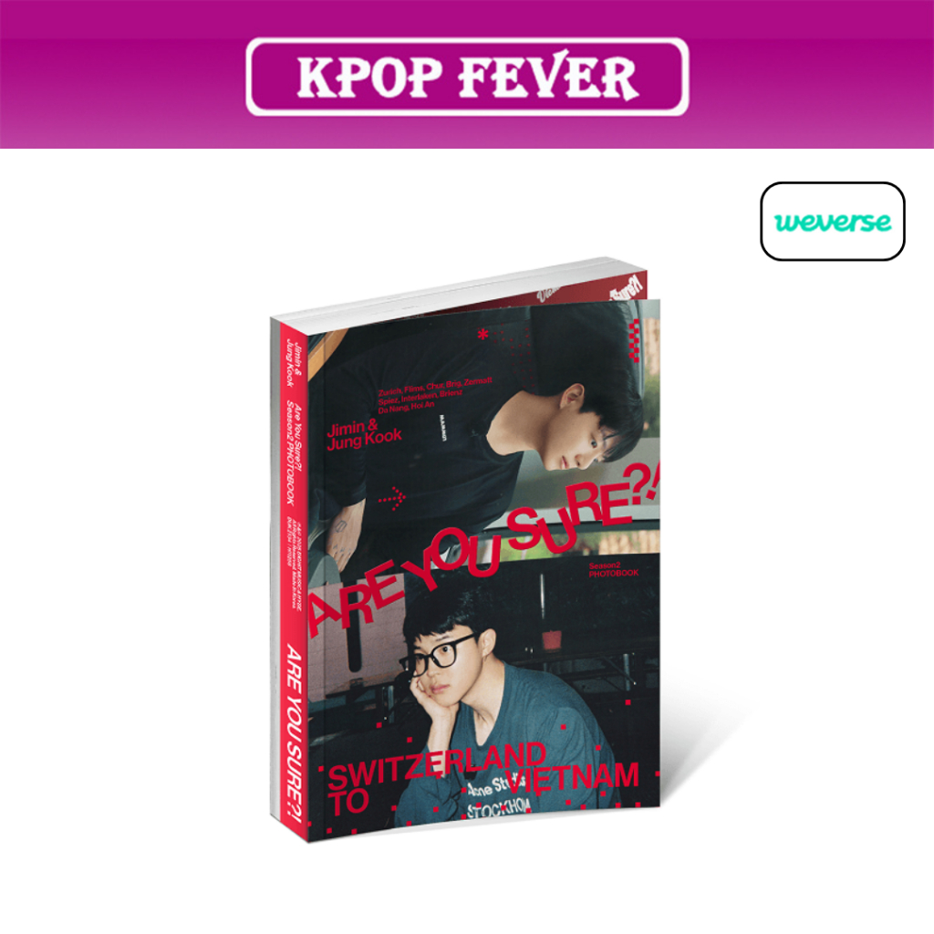 (BTS) JIMIN X JUNGKOOK [Are you sure?! Season 2] PHOTOBOOK MD