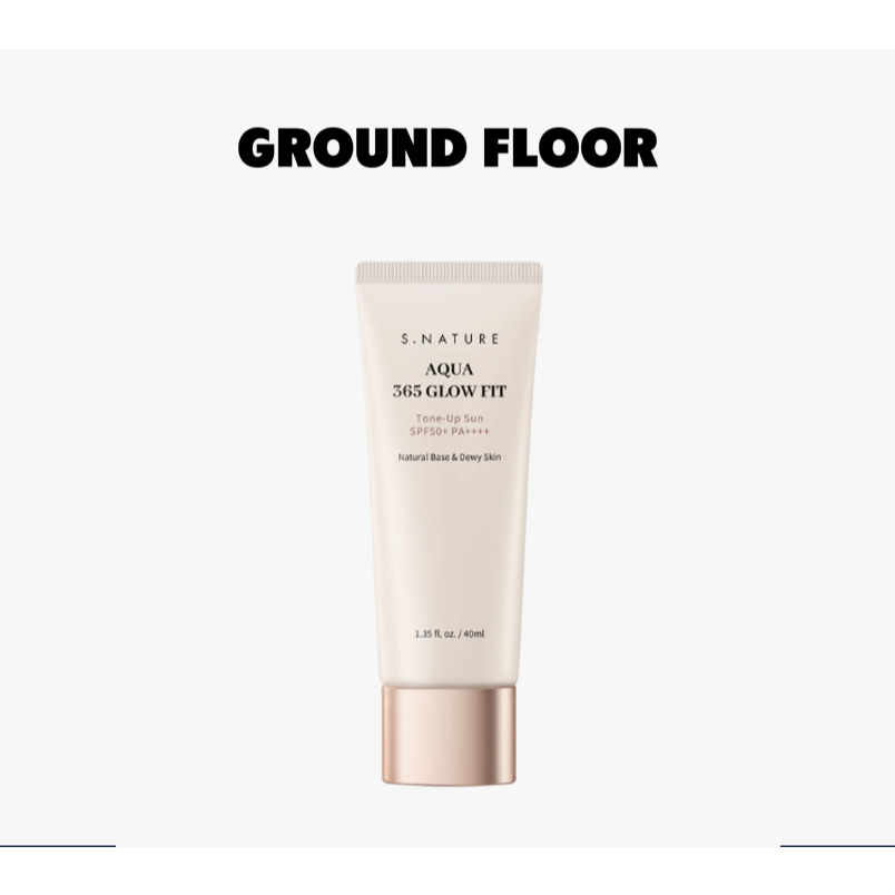 S.NATURE Aqua 365 Glow Fit Tone-Up Sun 40ml