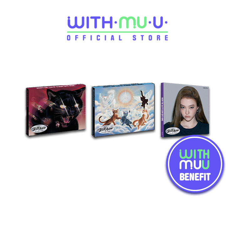 [พร้อมส่ง] MEOVV - [BITE NOW] 2nd EP Album (WITHMUU POB)