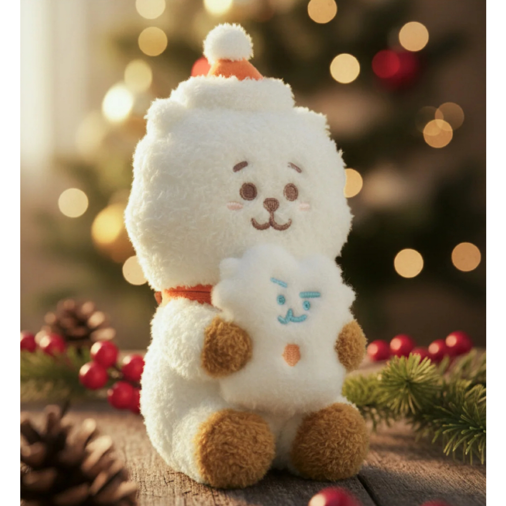 BT21 SNOWMAN PLUSH- RJ