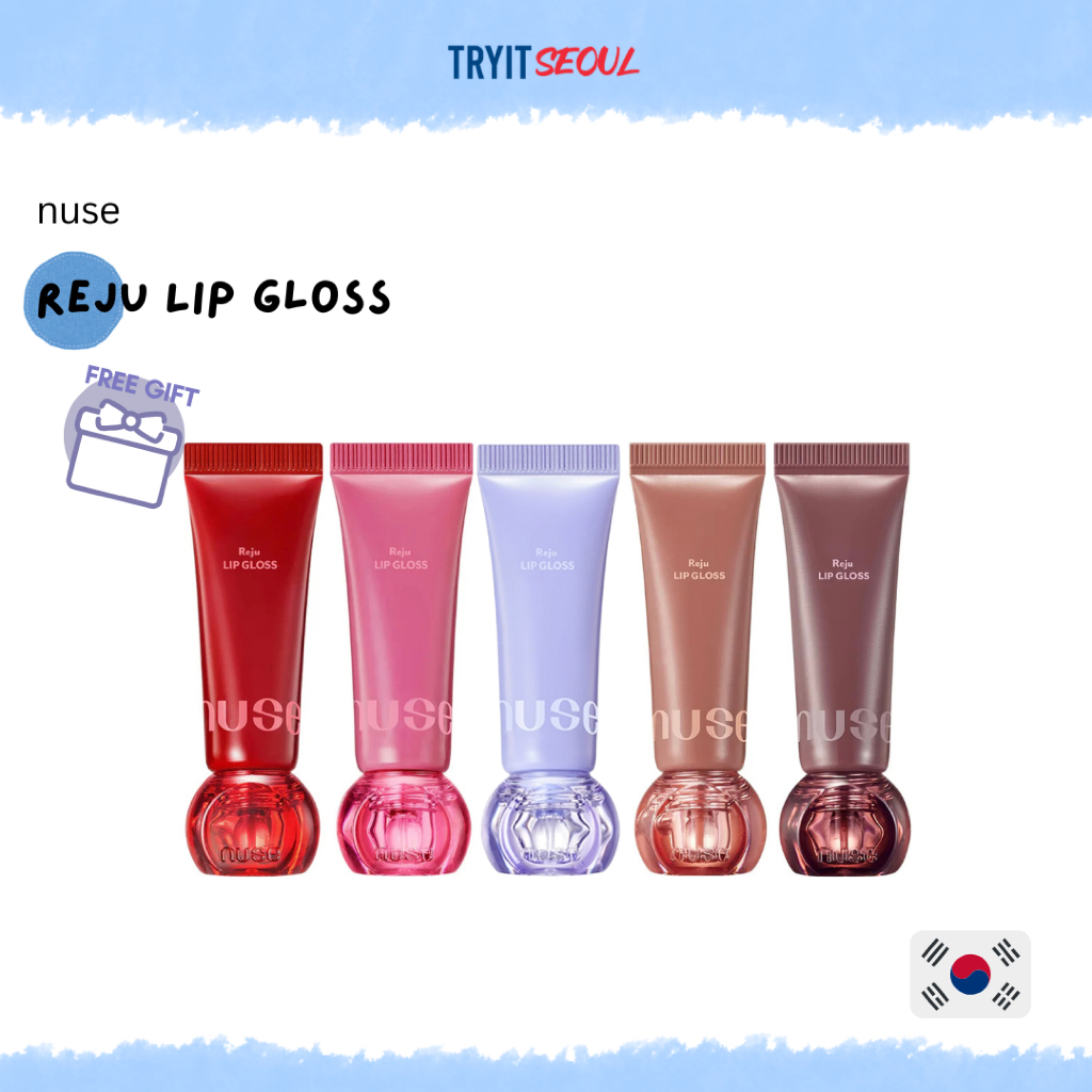 [nuse] Reju Lip Gloss 10.5g (11 สี) | เครื่องสำอาง ลิปกลอสเกาหลี K-beauty