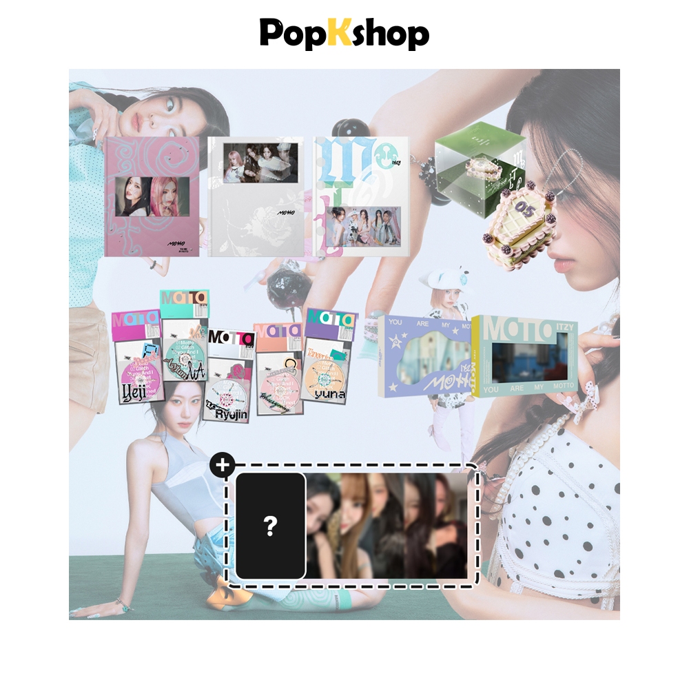 [ของแถม] ITZY The 12th Mini Album [ Motto ] PHOTOBOOK / MEMBER / POCAALBUM Ver
