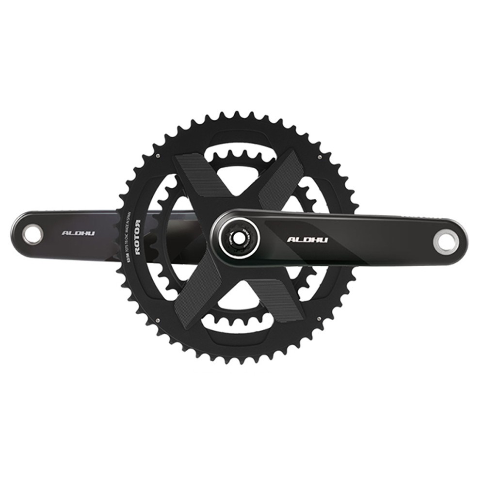 ROTOR ALDHU ชุดข้อเหวี่ยงคาร์บอน (DM) MADE IN SPAIN ROAD BIKES SUPER LIGHTWEIGHT ALDHU Carbon CRANK