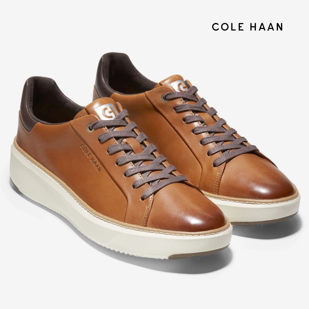 [Cole Haan] GRANDPRO Topspin Men Sneakers British Tan Leather