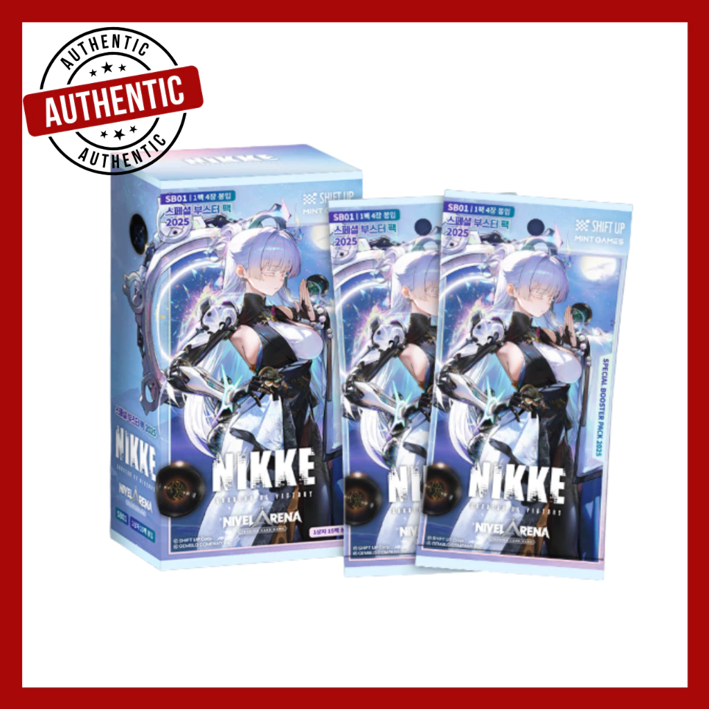 เกาหลี เกาหลี 🇰🇷 Nivel ARENA Special Booster Pack 2025 (SB01) /NIKKE: Goddess of Victory