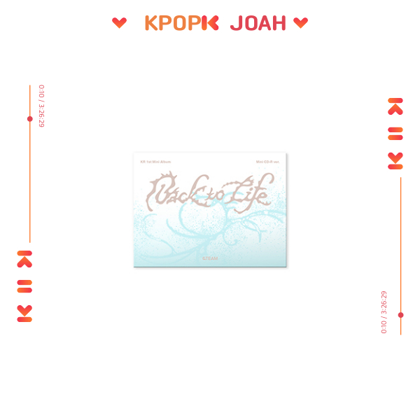 (Mini CD-R ver.) &TEAM [Back to Life] Photocard Box KR 1st Mini Album (28th Oct.2025)