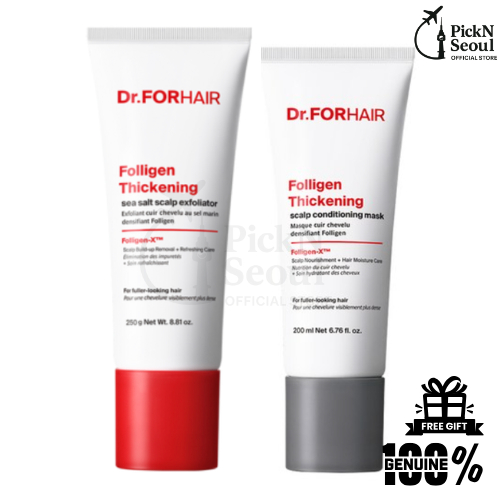 Dr.forhair Sea Salt Scaler (250ml) & Scalp Pack (200ml)