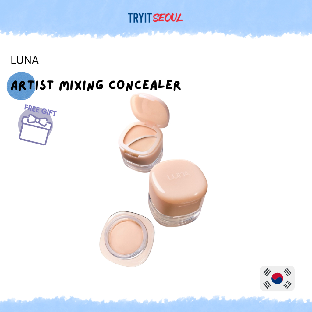 [LUNA] Artist Mix Concealer 13.3g (+ พัฟนิ้ว 2P)