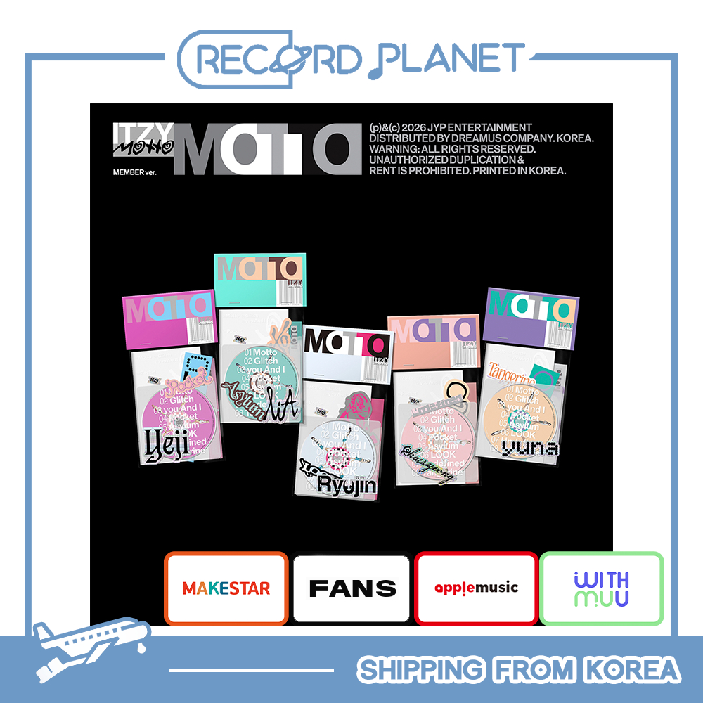 [POB] ITZY - Motto (MEMBER Ver.)