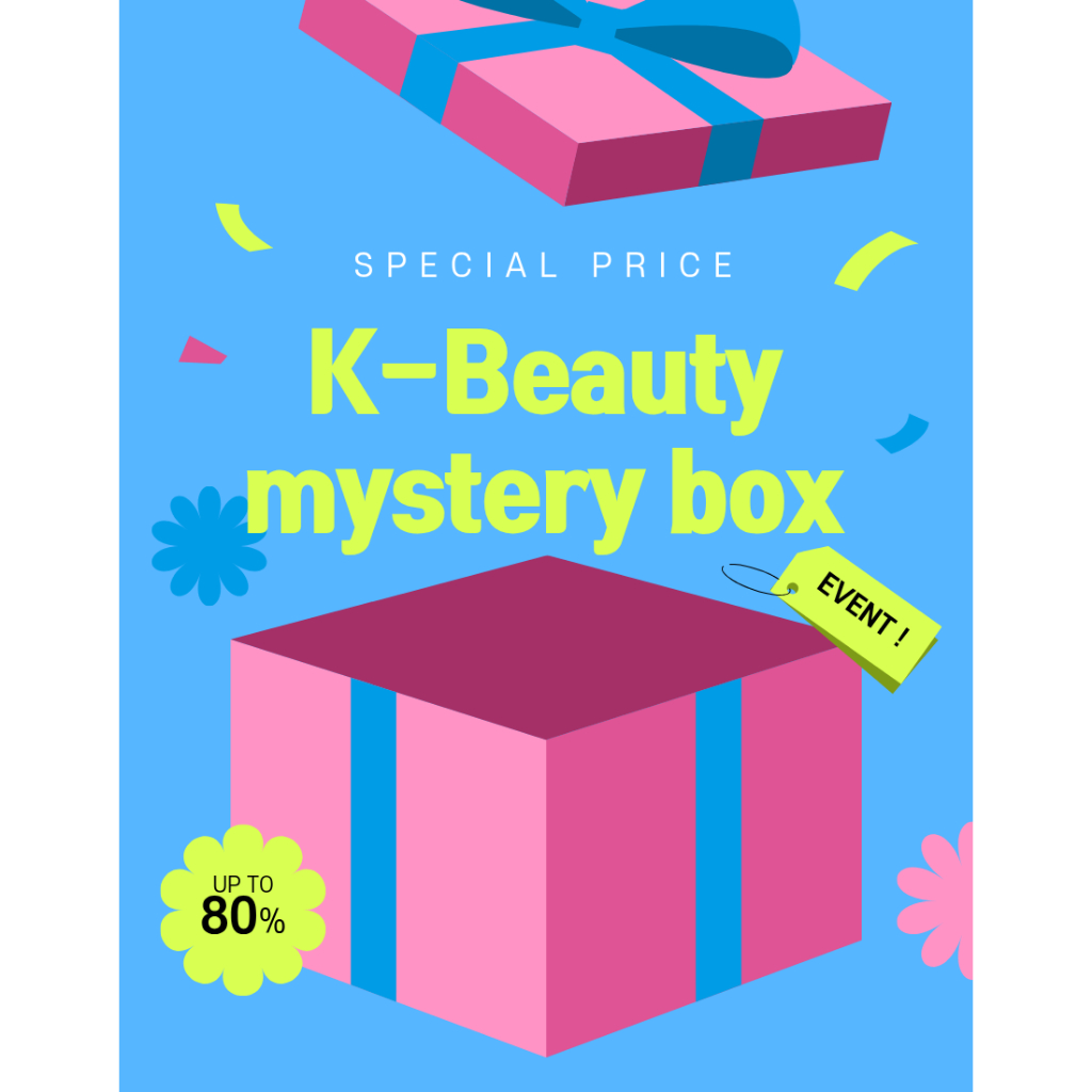 K-Beauty Lucky Bag K-Beauty Random Box Surprise Sample Box – ราคาไม่แพง ความหลากหลาย และบรรจุด้วยมูลค่า!