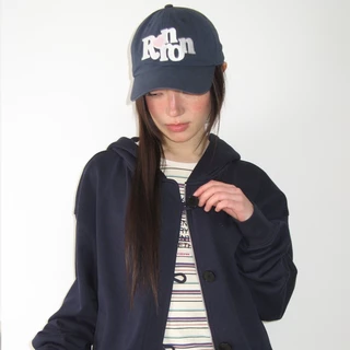 [RONRON] Heart Rr Symbol Stitch Ball Cap / 3colors