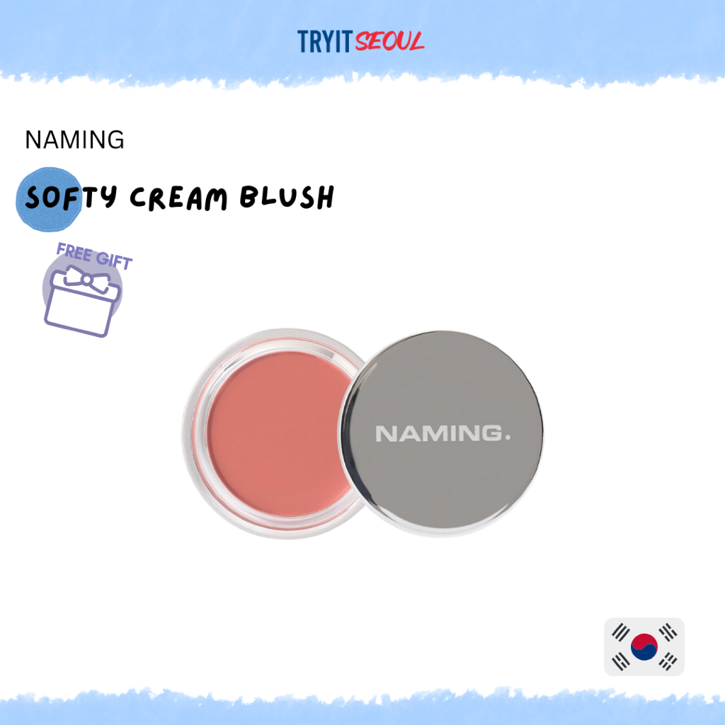 [NAMING.] Softy Cream Blush 4.5g 5 สี