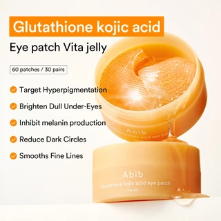 Abib Glutathione Kojic Acid Eye Patch Vita Jelly (60pcs)