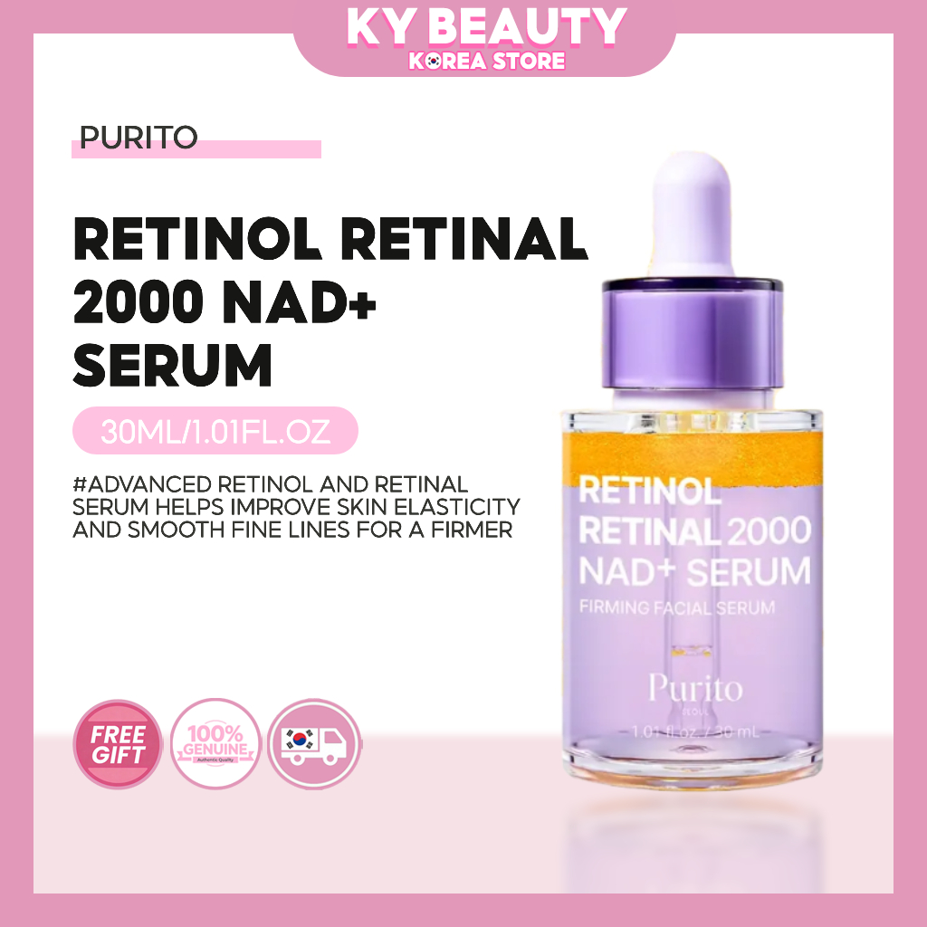 [Purito Seoul] Retinol Retinal 2000 NAD+ Serum 30ml