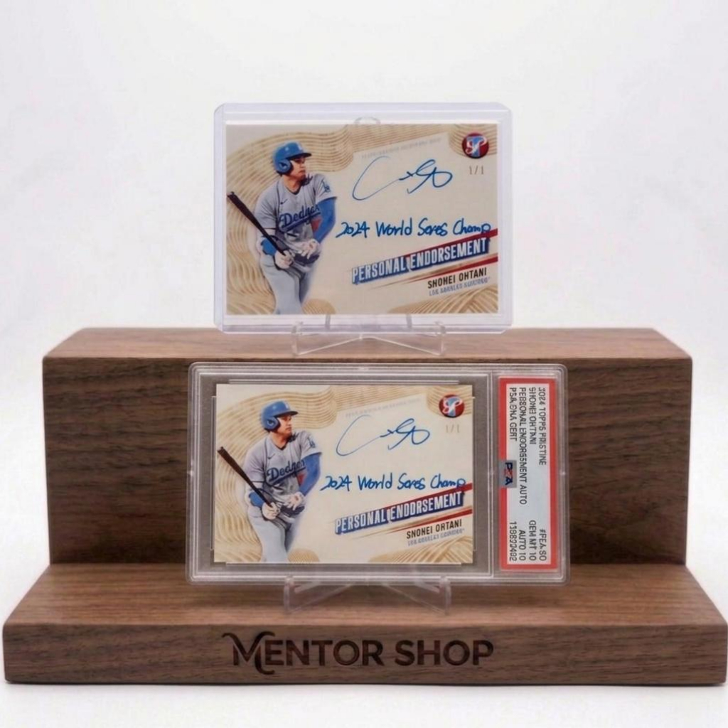 [ร้านเมนเตอร์] ✨ Shohei Ohtani 2024 World Series Champion Auto Style Custom Card ✨