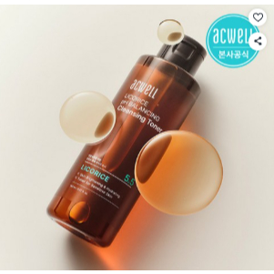 [ACWELL] Licorice pH Balancing Cleansing Toner 150ml Mild Hydrating Facial Toner