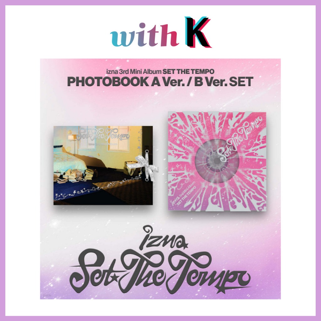 izna - SET THE TEMPO / 3rd Mini Album (PHOTOBOOK ver.)