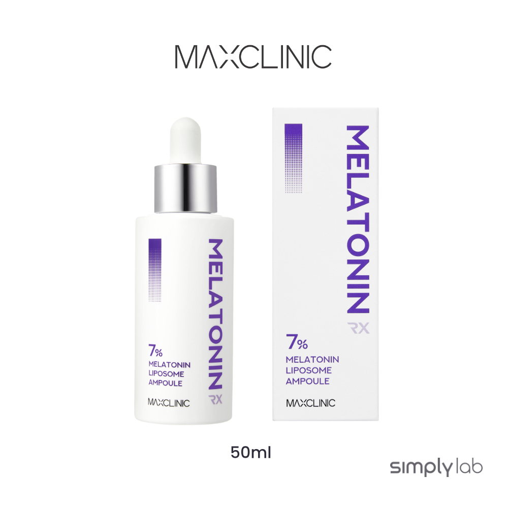 [MAXCLINIC] Melatonin Shot Ampoule 50ml เซรั่มเมลาโทนิน สูตรลิโปโซม บำรุงผิวชุ่มชื้น กระจ่างใส สกินแคร์เกาหลี