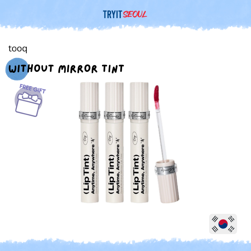 [tooq] Without Mirror Tint 5ml (18 สี) | ลิป เมคอัพ เกาหลี K-beauty