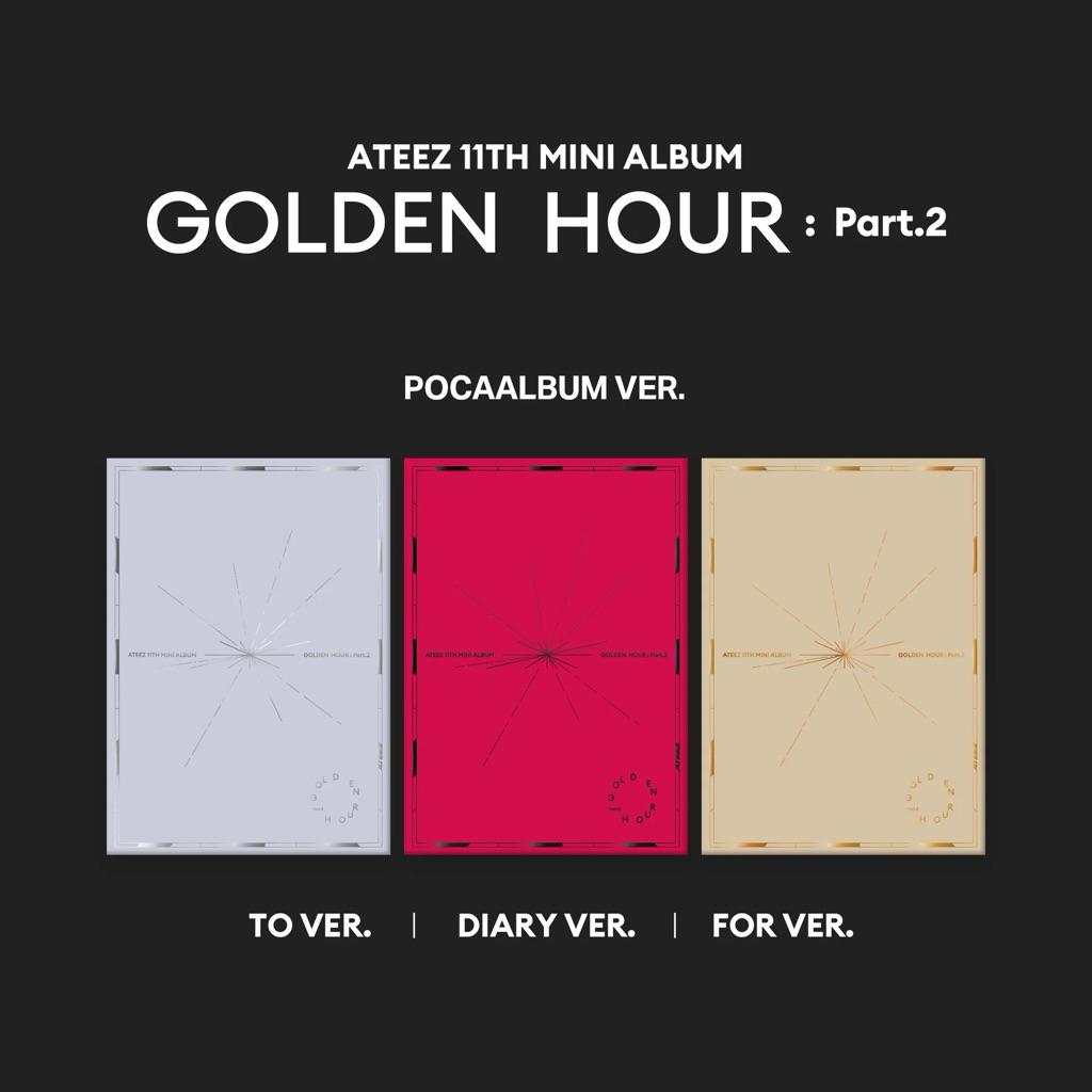 [พร้อมส่ง] อัลบั้ม GOLDEN HOUR : Part.2 (Photobook)