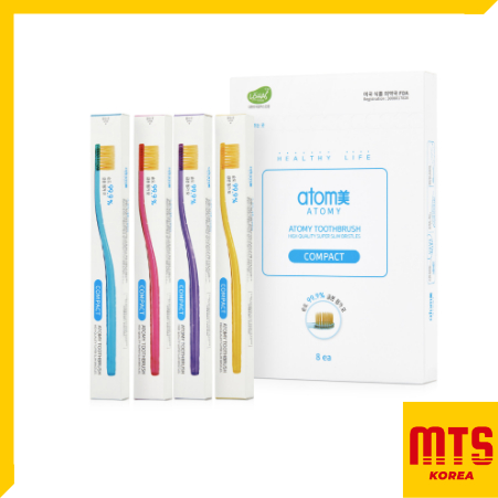 แปรงสีฟัน Atomy Compact *1ชุด(8ea)