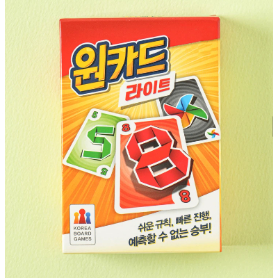 [เกาหลี Daiso]Daiso One Card Light การ์ดเกมต้นฉบับเกมปาร์ตี้สําหรับครอบครัวสําหรับเด็กและผู้ใหญ่