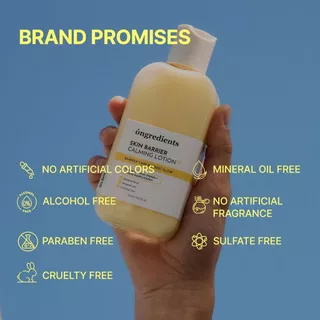 ONGREDIENTS Skin Barrier Calming Lotion EX 50ml/220ml Hydrating Lotion สําหรับ Smooth Makeup Prep & Glowy Skin