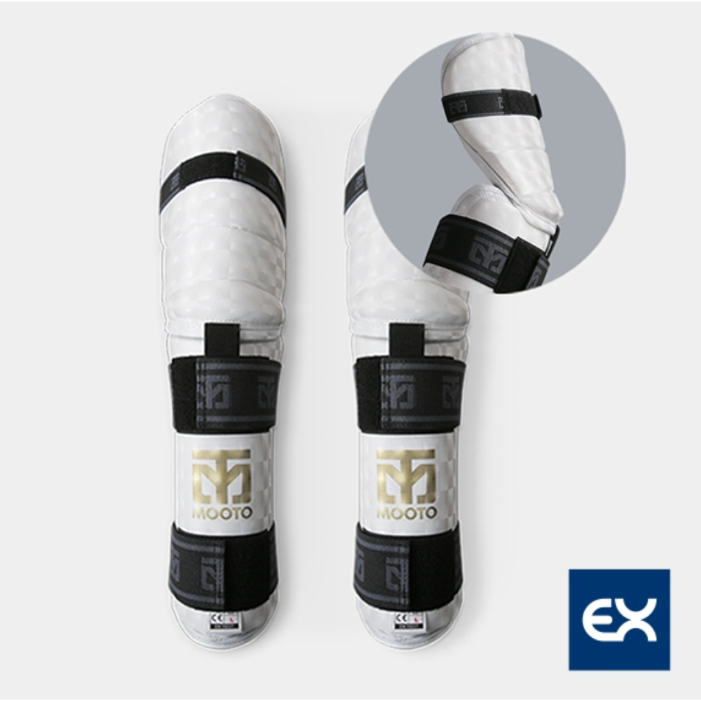 [Mooto] ศิลปะการต่อสู้ / เทควันโด – อุปกรณ์เสริม อุปกรณ์ป้องกัน (การ์ด) EXTERA 2 Arm & Elbow Protector - White