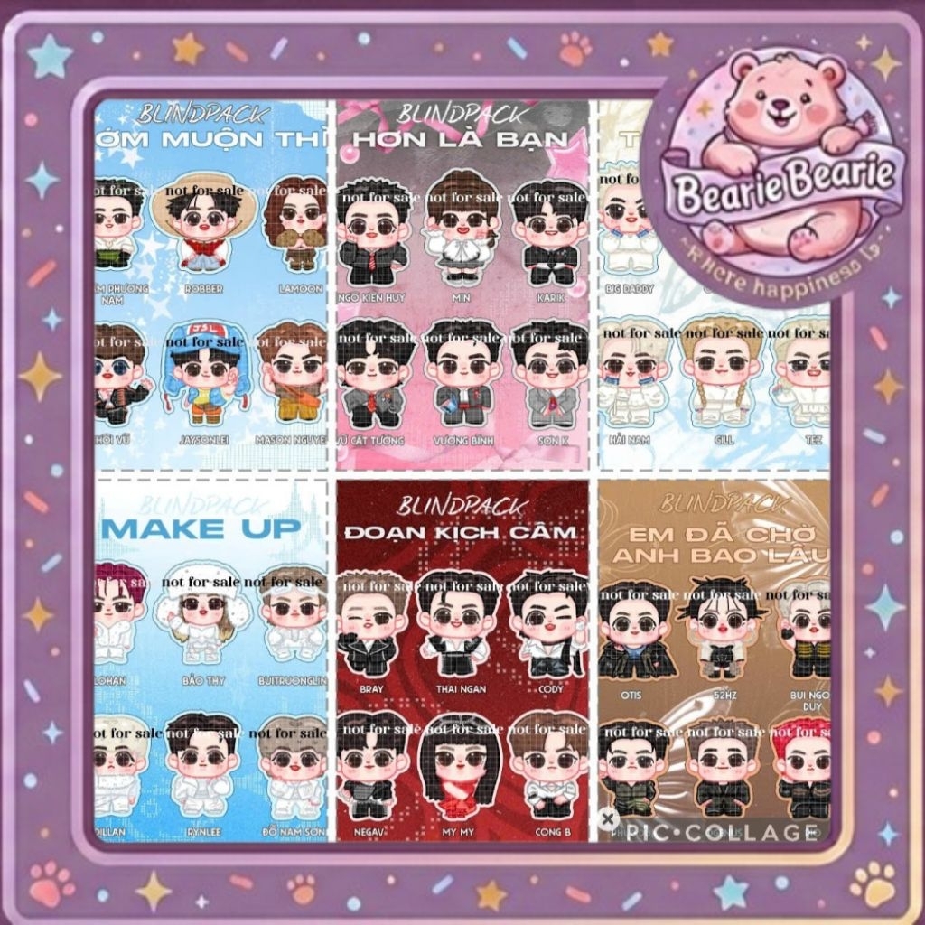 (SIZE 3CM) Blindpack standee 2D ตกแต่ง ATSH Drunk Guy Hi Season 2 live 2