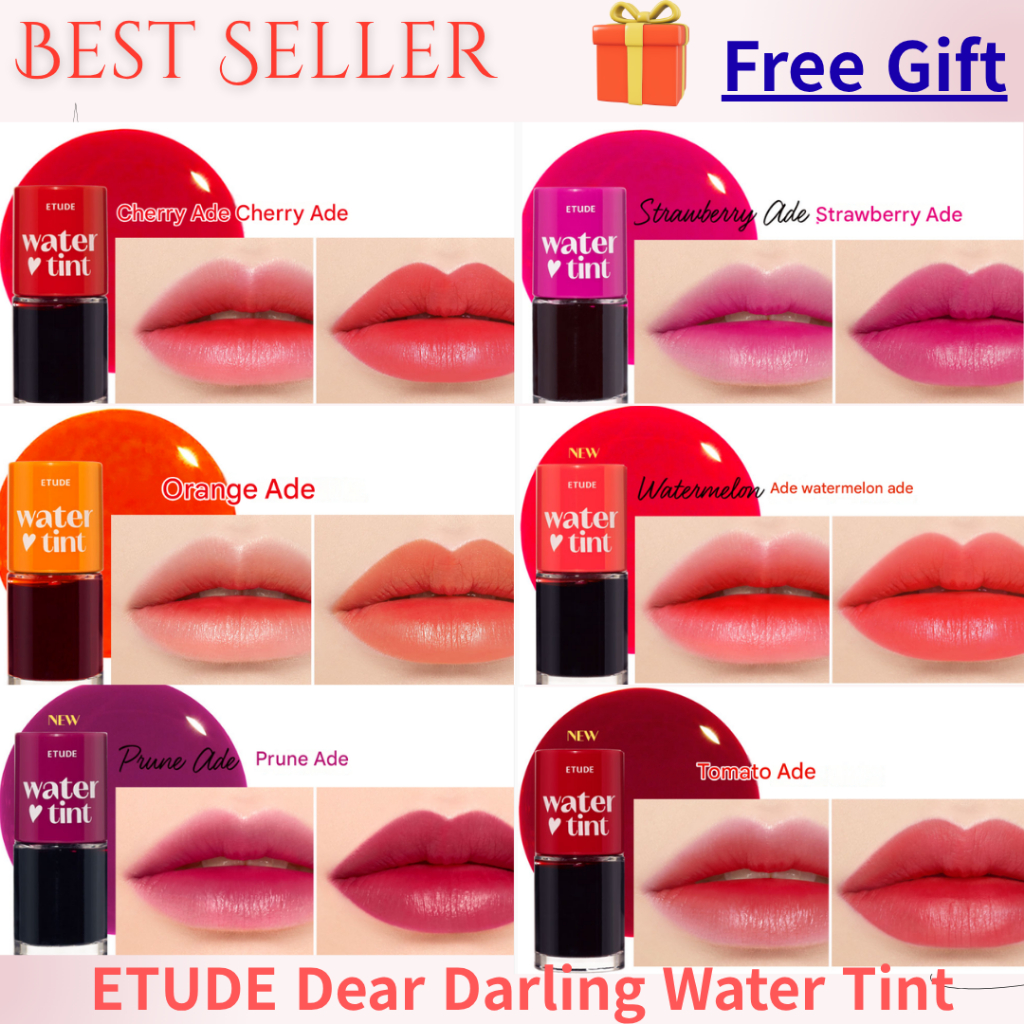 ETUDE Dear Darling Water Tint / Koreans Best-Selling Water Lip Tint ETUDE Best-Selling Lip Tint