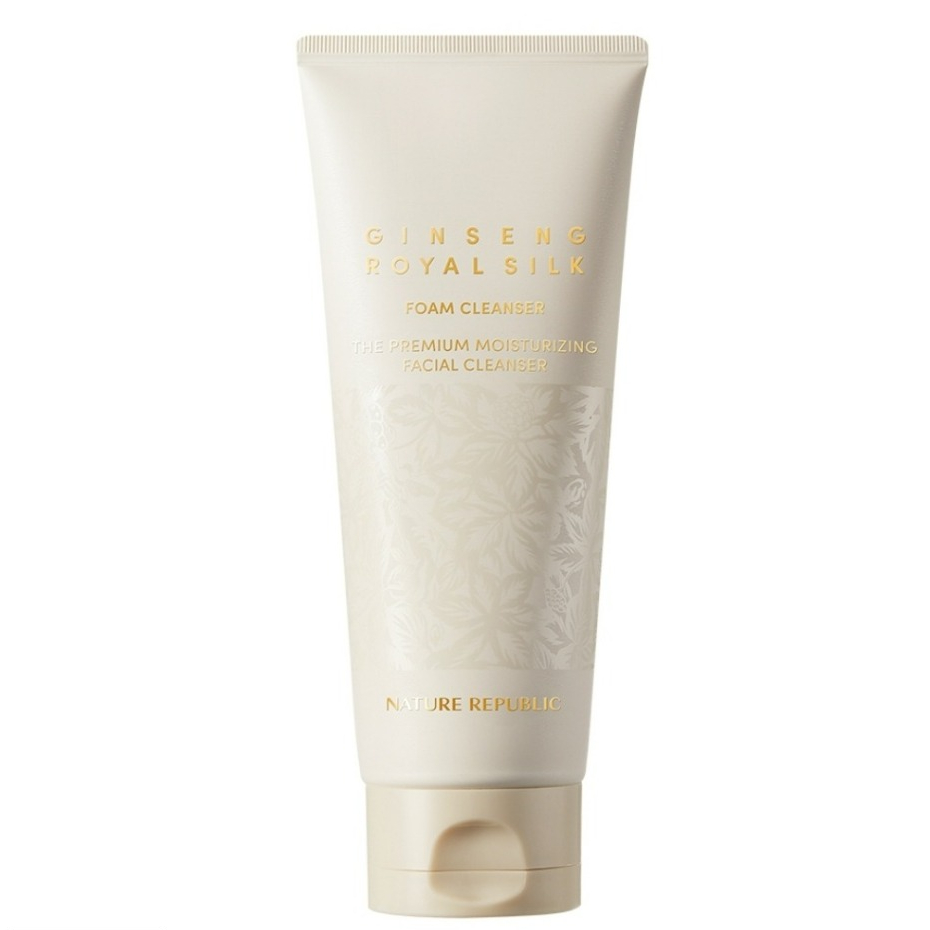 [naturerepublic] Ginseng Royal Silk Foam Cleanser, 150ml / โฟมคลีนเซอร์เกาหลี / สูตรอ่อนโยน