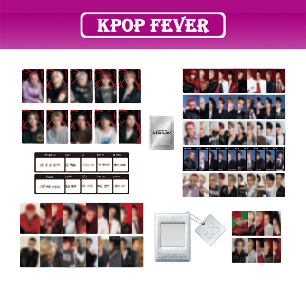 TREASURE [NEW WAV] MD / Random Trading Card, Lucky Draw Photocard, Special Photocard Set, Photocard Collect Book