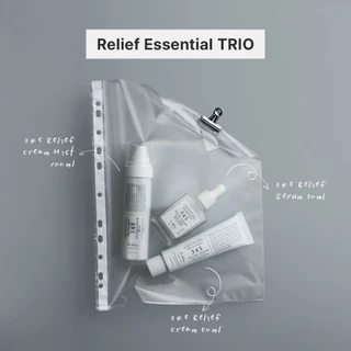 ดร. Althea 345 Relief Essential TRIO | เดลี่ รีลีฟ แคร์ สําหรับผิวแพ้ง่าย | 345 Relief Mist 100ml + 345 Relief Serum 30ml + 345 Cream 50ml