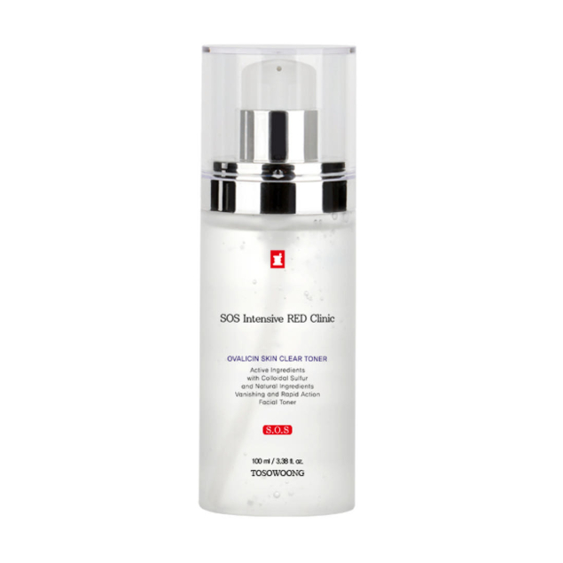 TOSOWOONG Intensive Red Clinic Ovalicin Skin Clear Toner 100ml