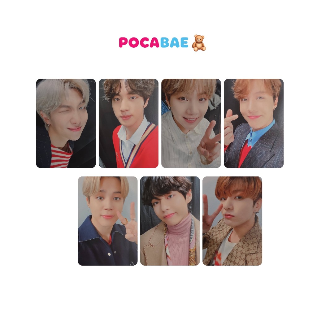 BTS Map of the Seoul Lightstick Photocard