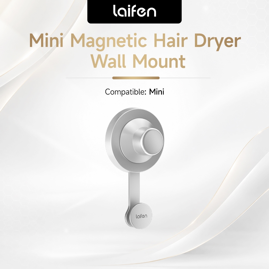 Laifen Mini Magnetic Hair Dryer Wall Mount สําหรับเครื่องเป่าผมขนาดเล็ก Laifen