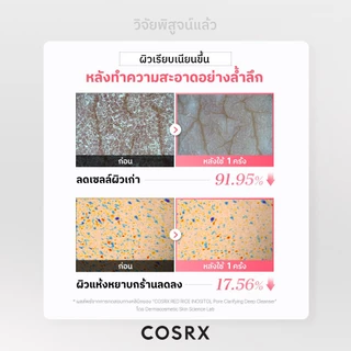 [COSRX OFFICIAL] Red Rice Inositol Pore Clarifying Deep Cleanser 150 mL เรด ไรซ์ อิโนซิทอล พอร์ แคลริไฟอิ้ง ดีพ คลีนเซอร์ 150 มล.