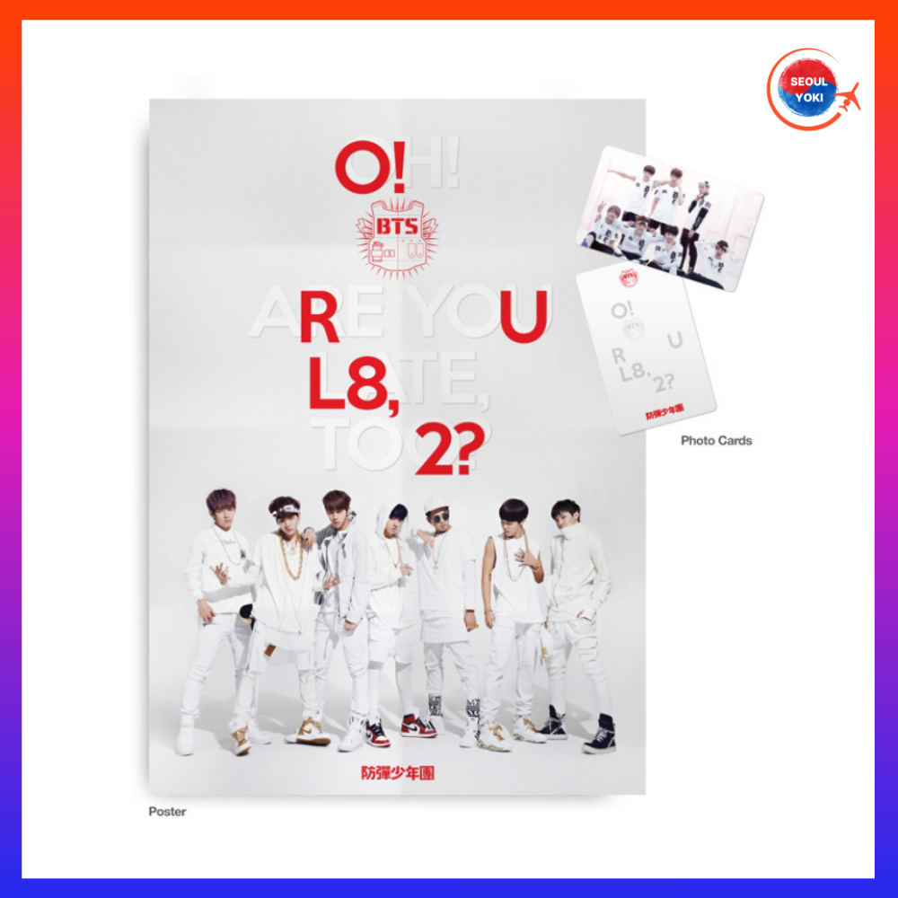 BTS Bangtan Boys 1st Mini Album O! RUL8 ,2