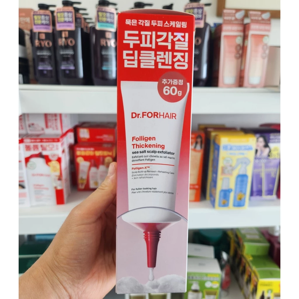 Dr.FORHAIR Folligen Sea Salt Scalp Exfoliator 250g + แชมพู 50g thumbnail 3