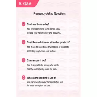 OHORA Glossy & Enhancing Nail Strengthener 15ml – 10 สี / K-BEAUTY