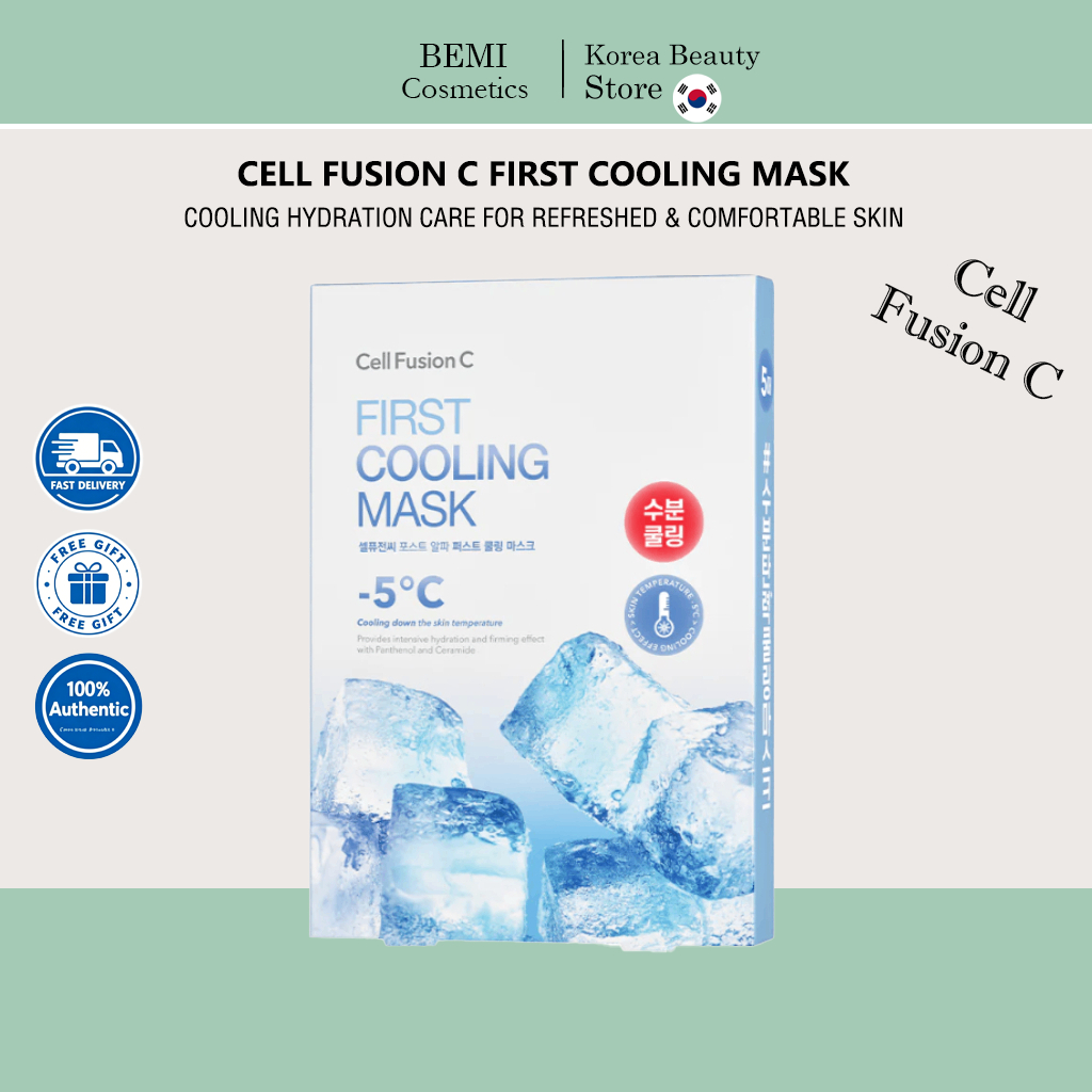 [CELL FUSION C] Post Alpha First Cooling Mask (5 แผ่น)