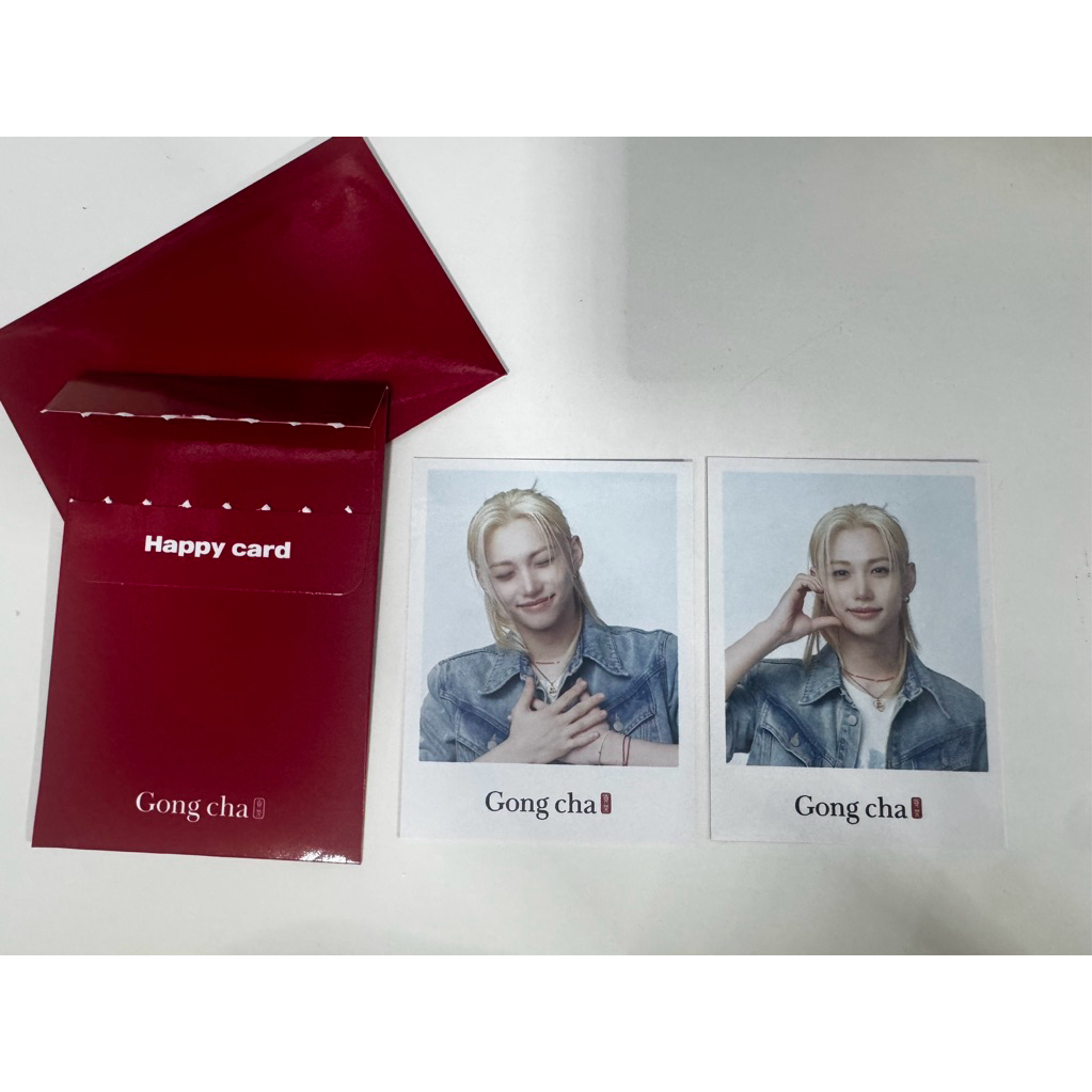 [PC] Stray Kids Felix x Gongcha ชุดการ์ดสุขสันต์