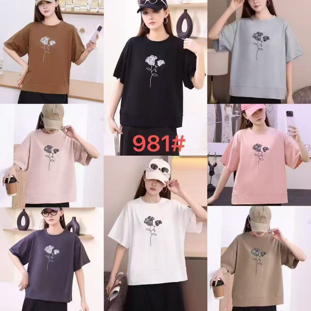 JUN27 981 P60x60cm เสื้อท็อปผู้หญิง