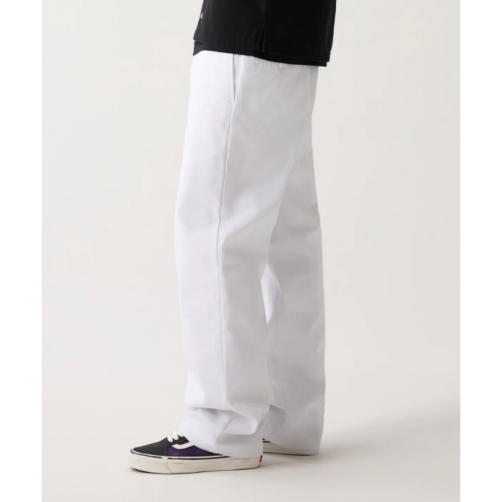 [Dickies] กางเกงเวิร์คแพนท์ กางเกงทำงาน 874 - สีขาว (DK010609C4D0)