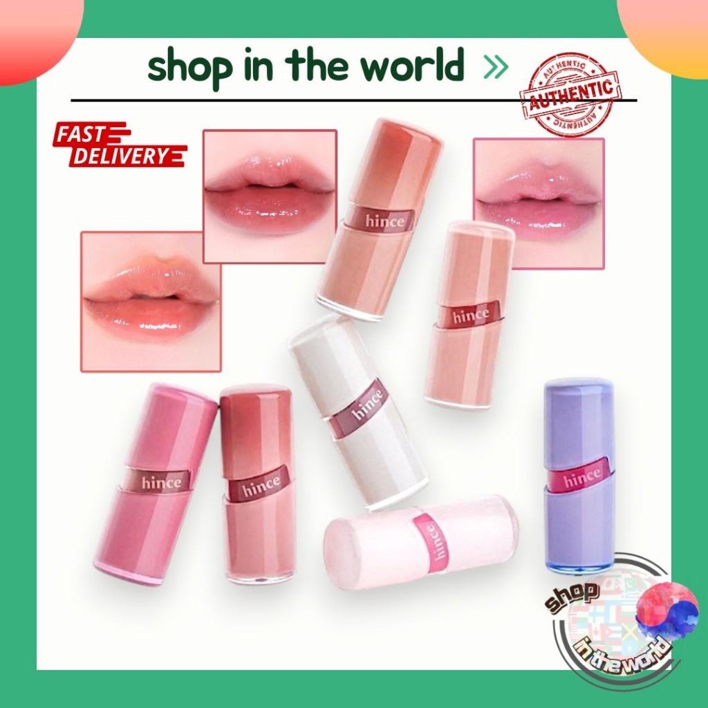 [Hince] Raw Glow Gel Tint 4ml 26colors